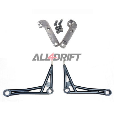 Lock kit V2 na zvětšení rejdu (úhlu zatáčení)  BMW E36/E46 ramena vz 2.1