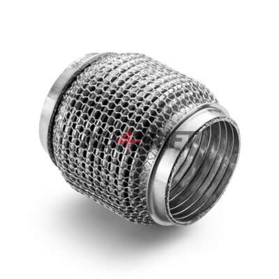 Extra pružná výfuková spojka, vlnovec 90 mm - rôzne dĺžky