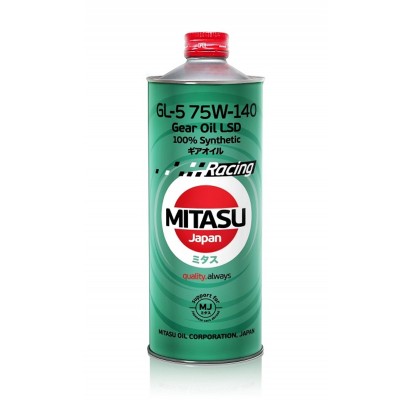 MITASU RACING GEAR OIL GL-5 75W-140 LSD 100% syntetika 1L