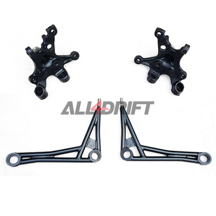 Lock Kit na zvětšení rejdu (úhlu zatáčení)  BMW E36/E46 - ramena vz 2.1