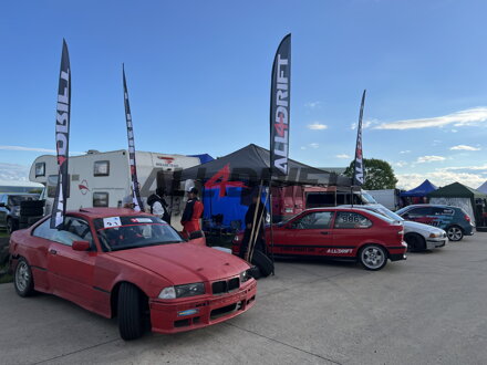 ALL4DRIFT vlajka křídlo M - 620x2680 mm