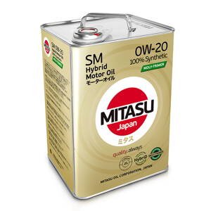MITASU HYBRID MOLY-TRIMER SM 0W-20 plná syntetika 6L