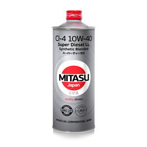 MITASU SUPER LL DIESEL CI-4 10W-40 syntetická zmes 1L