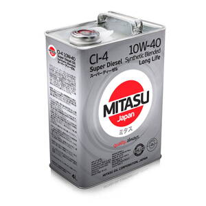MITASU SUPER LL DIESEL CI-4 10W-40 syntetická zmes 4L