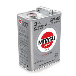 MITASU ULTRA DIESEL CI-4 5W-40 100% syntetika 4L