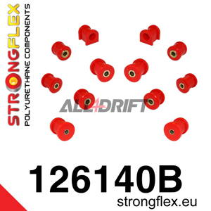 126140B: Rear suspension bush kit