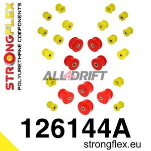126144A: Full suspension bush kit SPORT