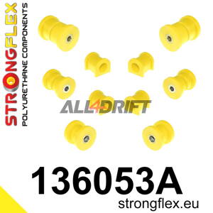 136053A: Front and rear suspension bush kit SPORT
