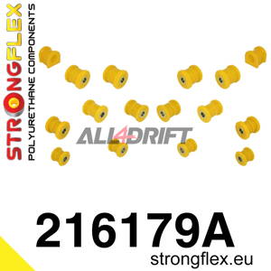 216179A: Rear suspension bush kit SPORT