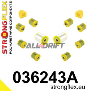 036243A: Rear suspension bush kit SPORT