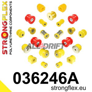 036246A: Full suspension polyurethane bush kit SPORT
