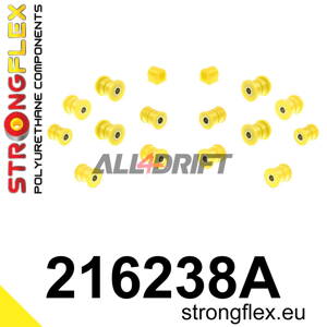 216238A: Rear suspension bush kit SPORT