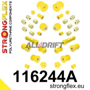 116244A: Full suspension bush kit SPORT