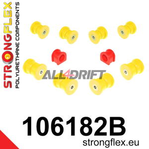 106182B: Front suspension bush kit - Mazda III (92-02) FD