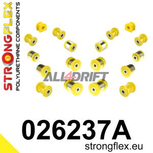 026237A: Rear suspension bush kit SPORT - Audi B6 (01-05) FWD