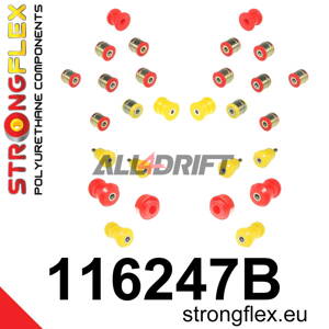 116247B: Suspension bush kit - Mercedes W140 (91-98)