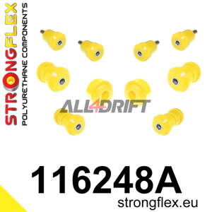 116248A: Front suspension bush kit SPORT