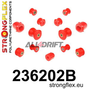 236202B: Rear Suspension Bush Kit - Volvo 740 (84-92)