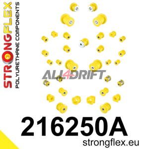 216250A: Full suspension bush kit SPORT