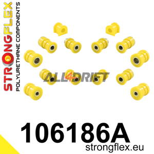 106186A: Rear suspension bush kit SPORT