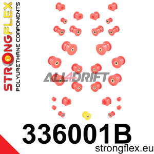 336001B: Full suspension polyurethane bush kit