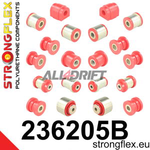 236205B: Rear suspension bush kit