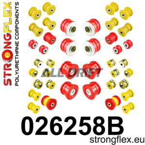 026258B: Full suspension polyurethane bush kit