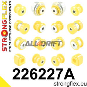 226227A: Rear suspension bush kit SPORT