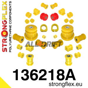 136218A: Full suspension bush kit SPORT