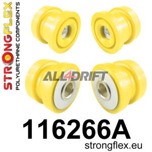 116266A: Rear subframe bush kit SPORT