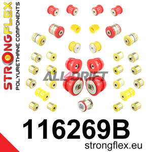 116269B: Full suspension polyurethane bush kit