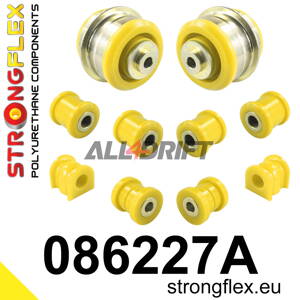 086227A: Rear suspension bush kit SPORT