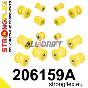 206159A: Full suspension  polyurethane bush kit SPORT