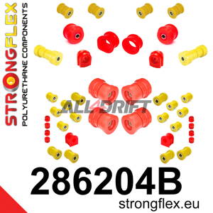 286204B: Full suspension bush kit R33 R34 AWD