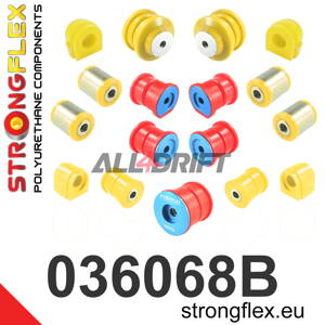 036068B: Full suspension polyurethane bush kit