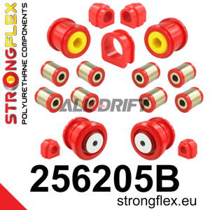 256205B: Full suspension bush kit up to 05/2003