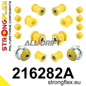 216282A: Front suspension and ream beam bush kit SPORT