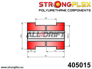 405015: Universal bush 40mm - Tuleje uniwersalne