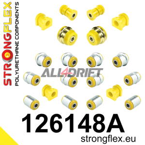 126148A: Full suspension polyurethane bush kit SPORT