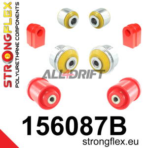 156087B: Front suspension and ream beam bush kit