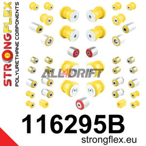 116295B: Full suspension polyurethane bush kit