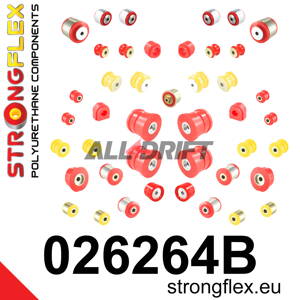026264B: Full suspension polyurethane bush kit