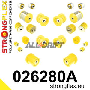 026280A: Full suspension bush kit SPORT
