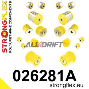 026281A: Front suspension and ream beam bush kit SPORT