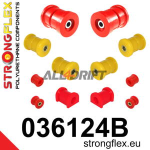 036124B: Rear suspension bush kit