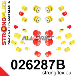 026287B: Full suspension polyurethane bush kit