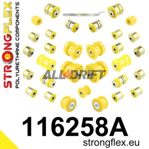 116258A: Full suspension polyurethane bush kit SPORT