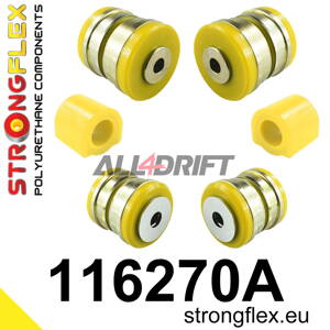 116270A: Front suspension bush kit SPORT