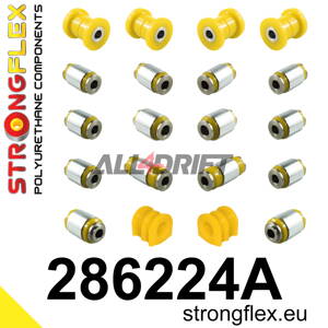 286224A: Rear suspension bush kit SPORT