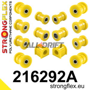 216292A: Rear suspension bush kit SPORT